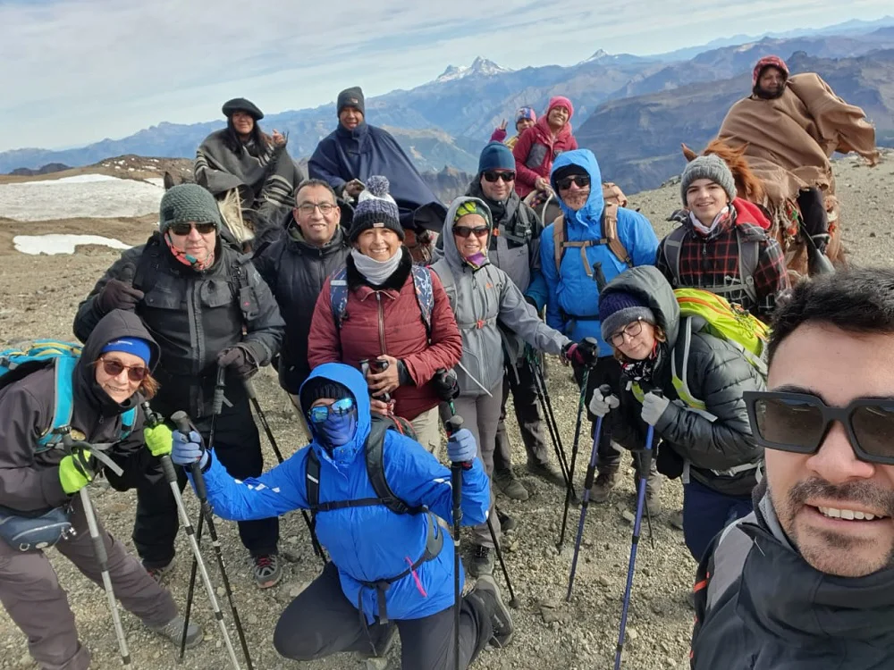 Desafío volcán Copahue