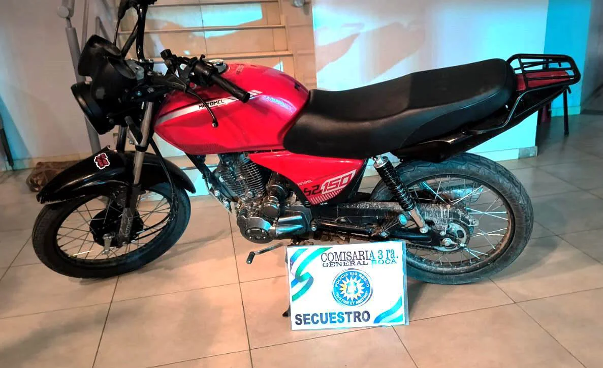 moto recuperada