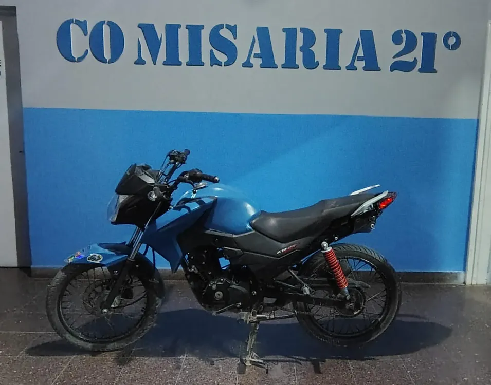 moto recuperada