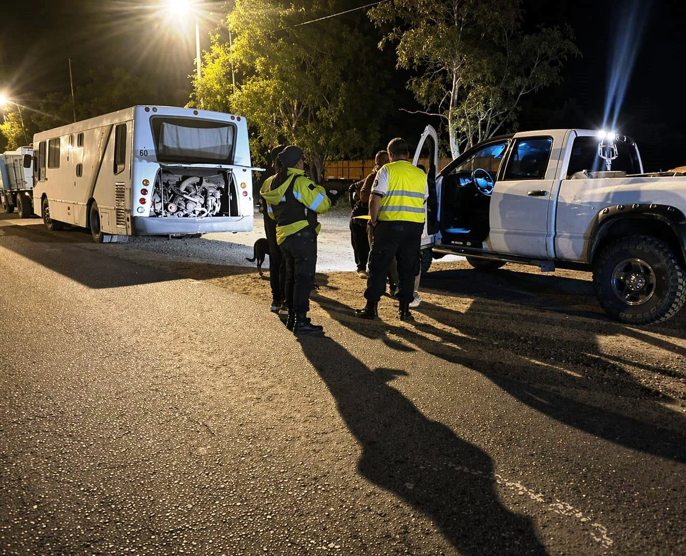 vehículos retenidos en controles