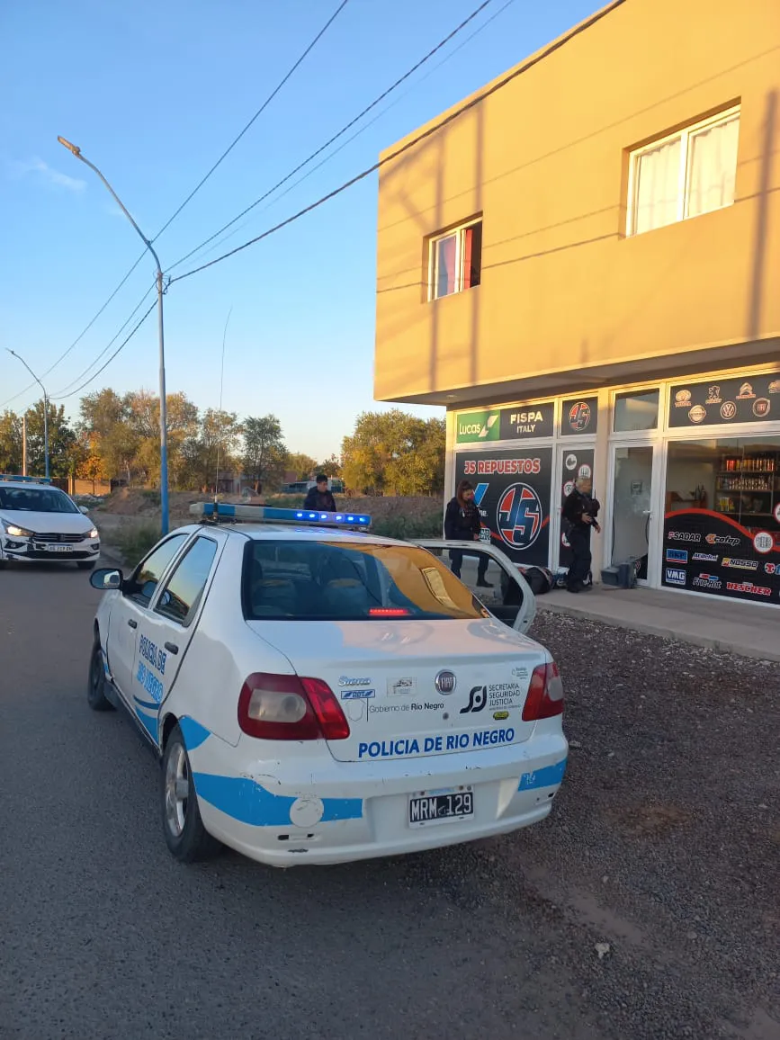 detenidos robo repuestos