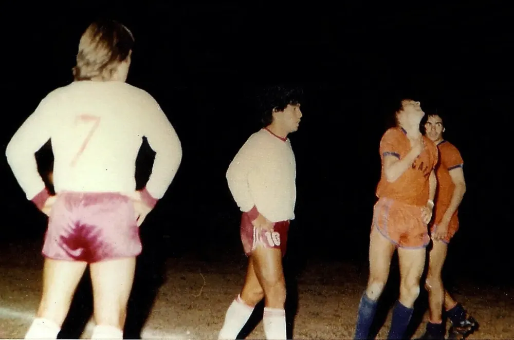 Maiolino Maradona partido