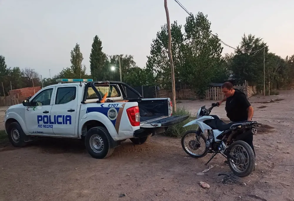 moto recuperada Gómez