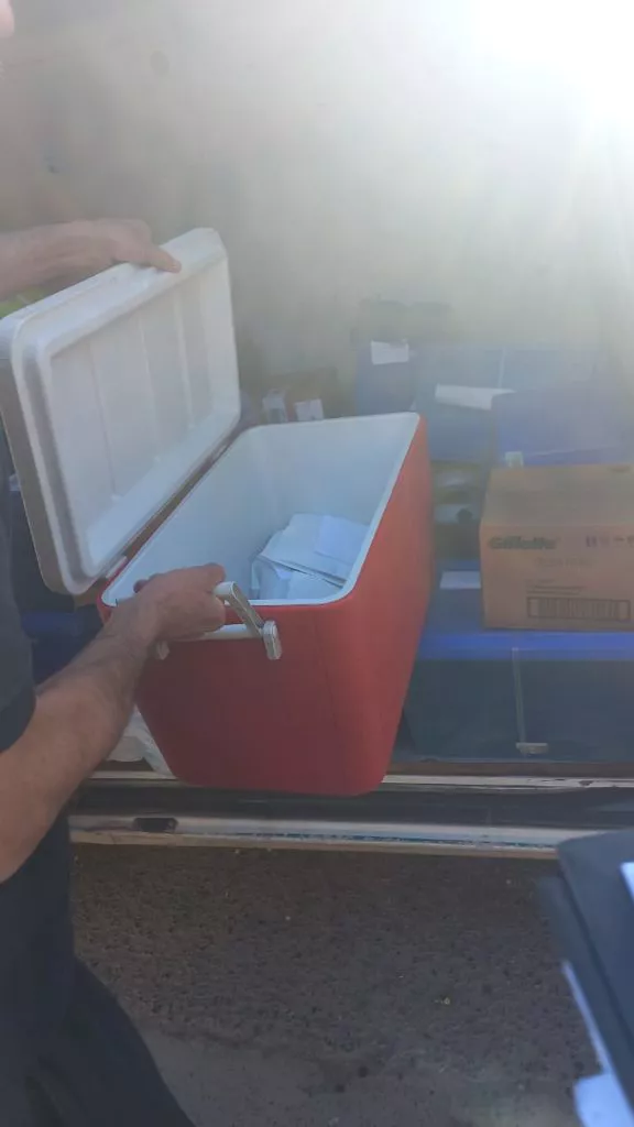 detenidos camioneta medicamentos2