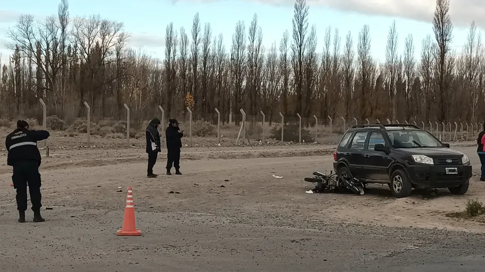 choque Evita y Av Roca 1