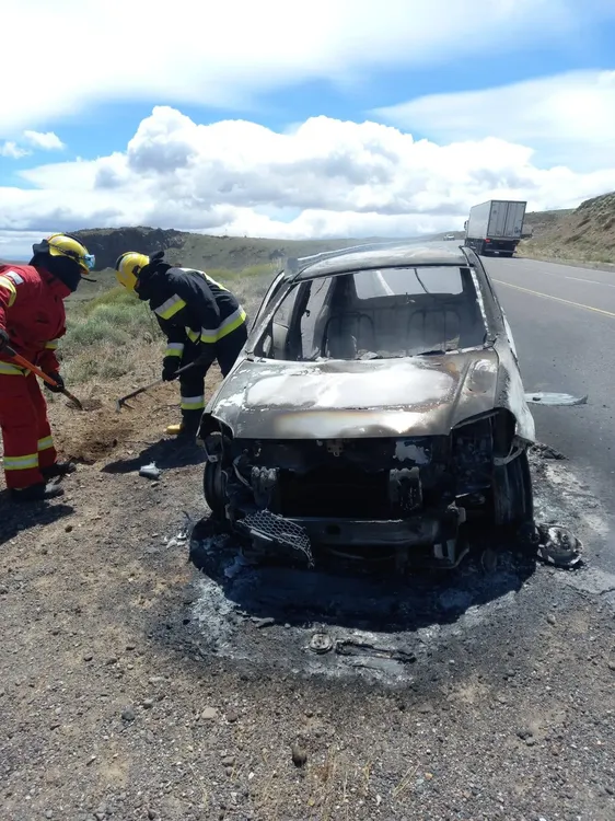 incendio auto las lajas 1