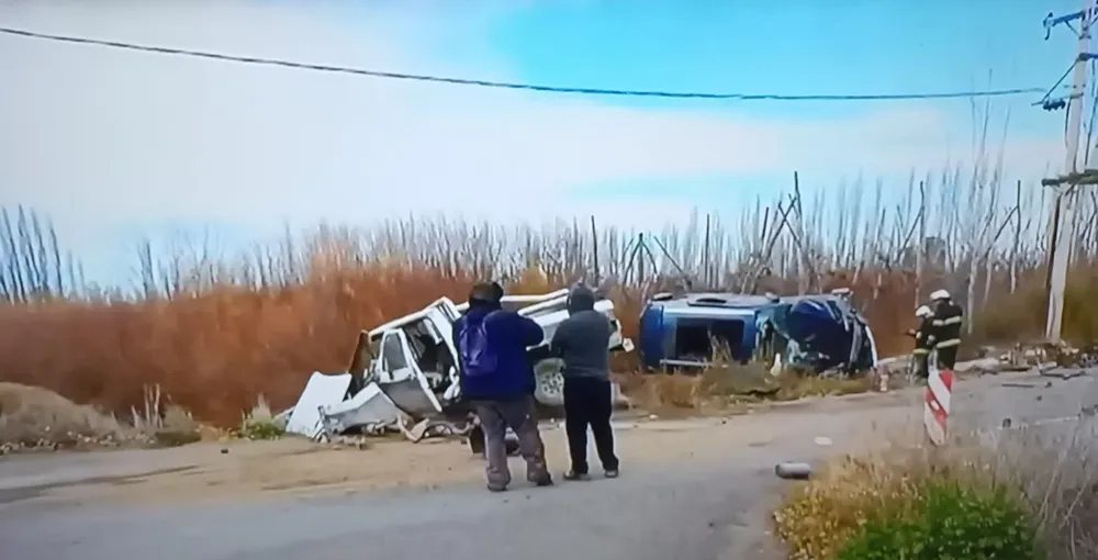 choque Adaro y Nahuel Huepi