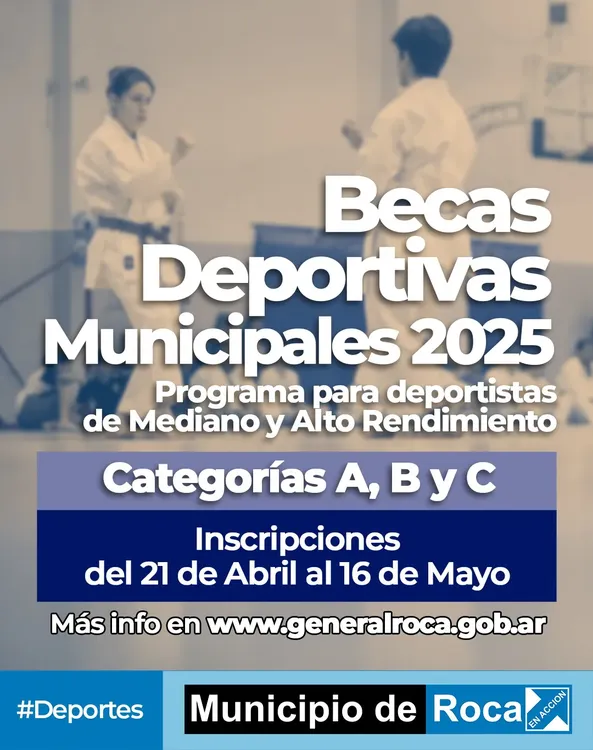 BECAS DEPORTIVAS 2025