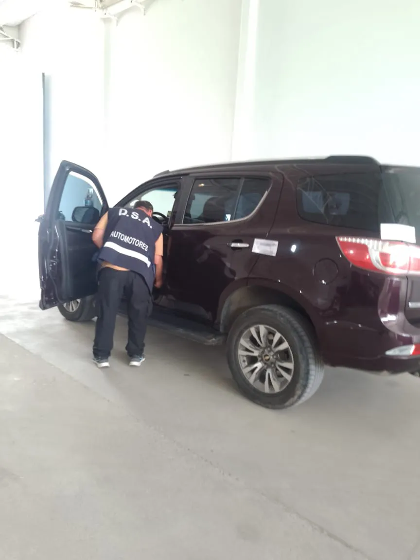 camioneta recuperada