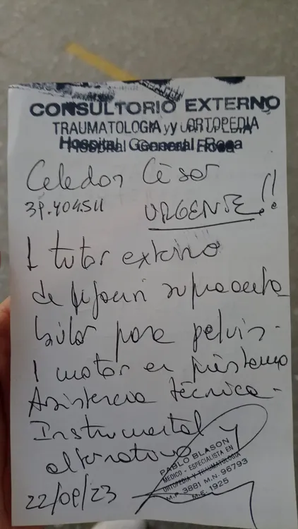 Cesar Freddy Celedón receta