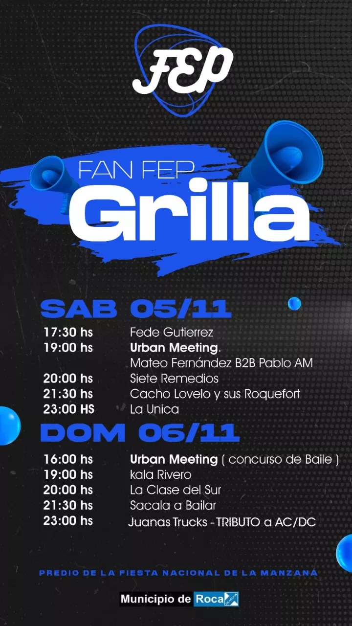 FAN FEP GRILLA