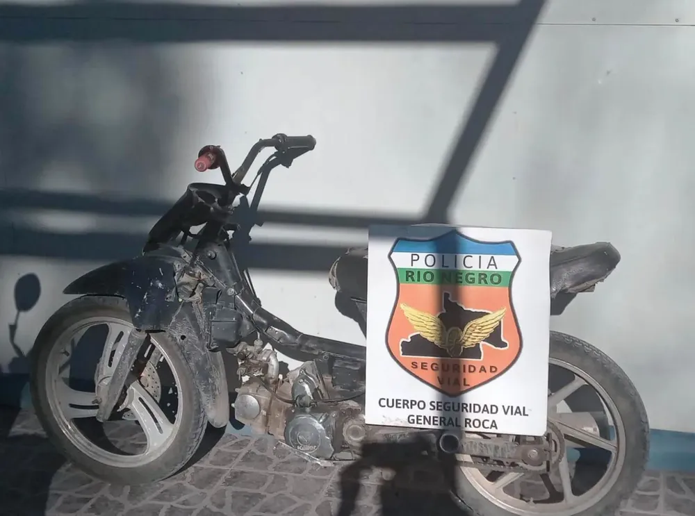 moto recuperada ruta chica y 6