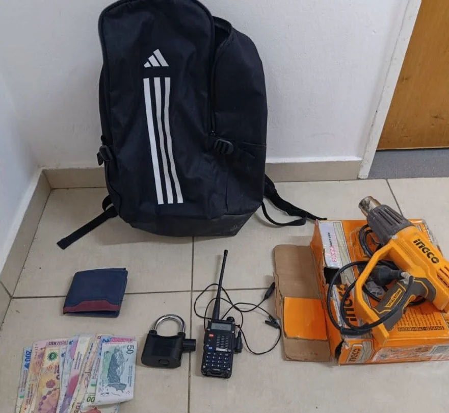 robo ladrón atrapado