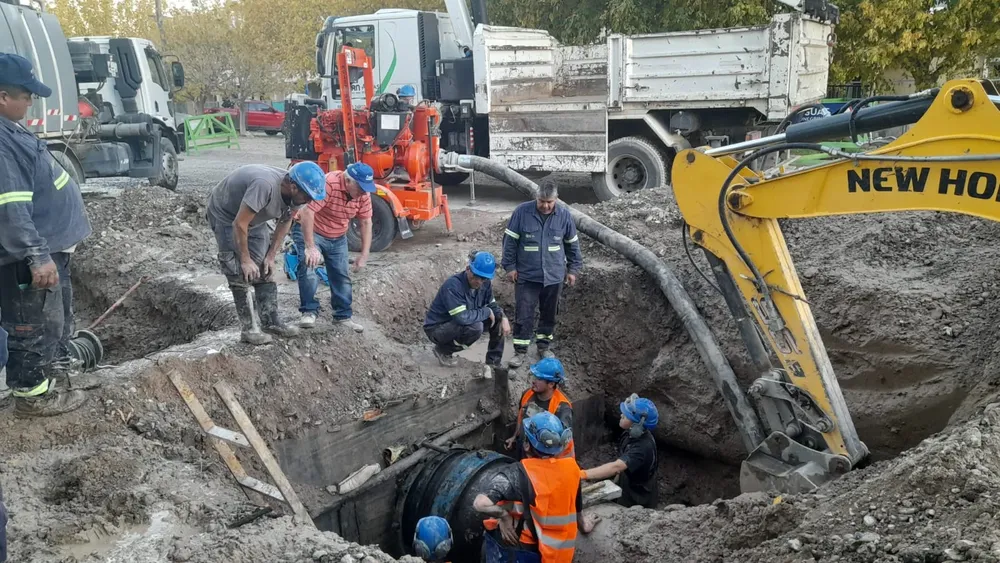 ARSA obra y corte de agua 2