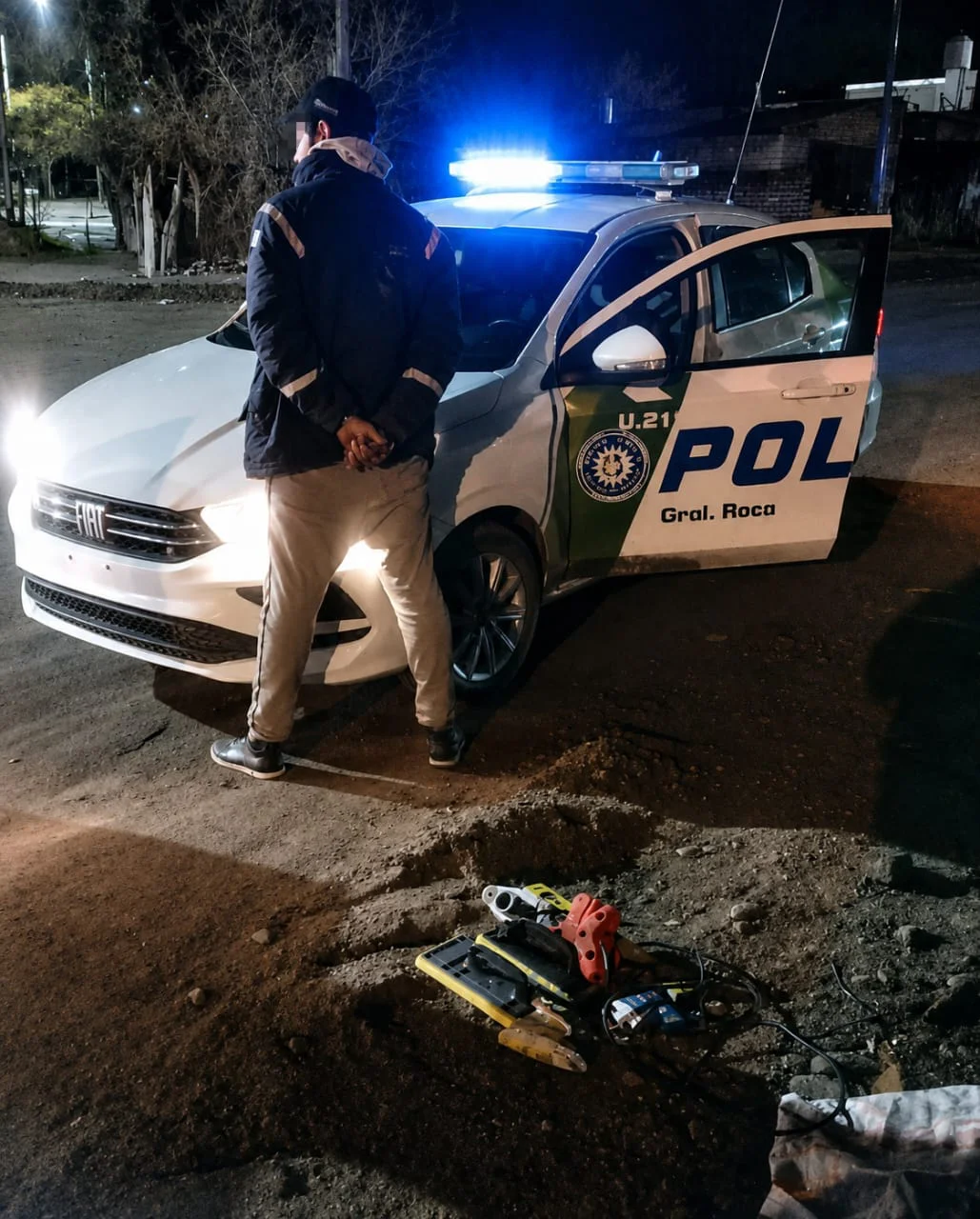detenido tras robo