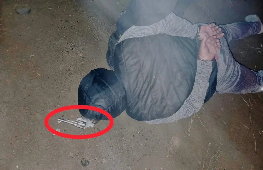 detenido arma