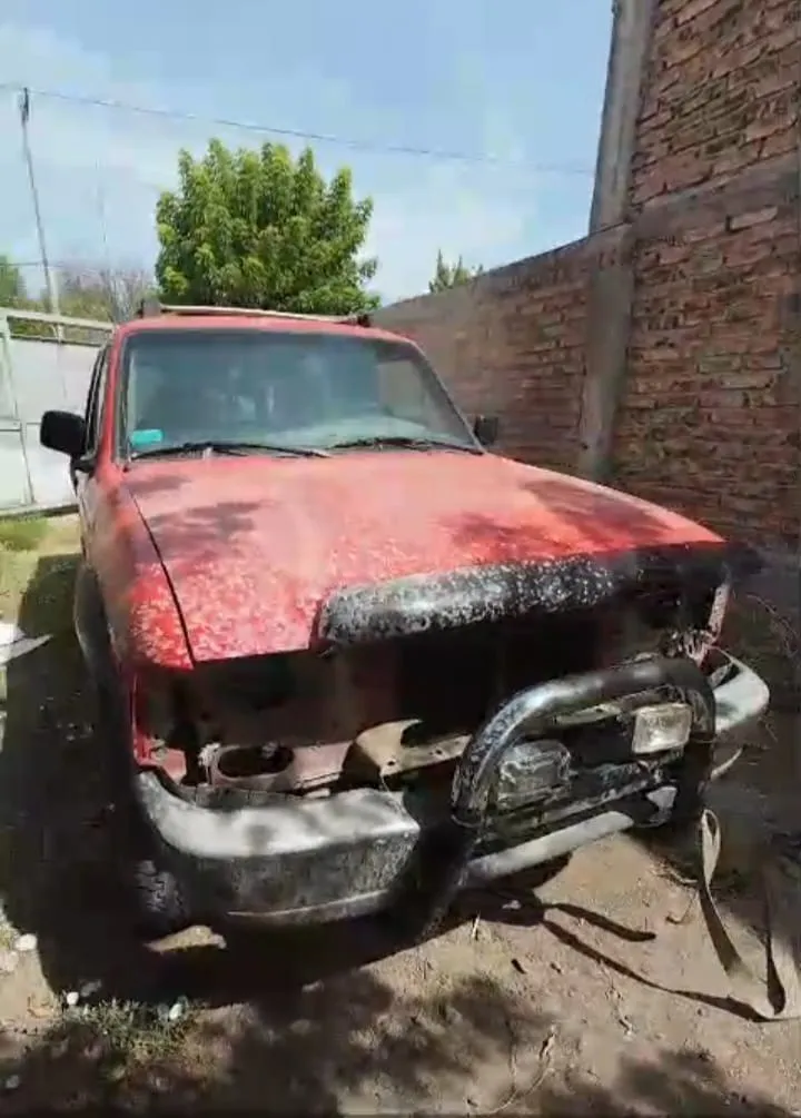 recuperan camioneta robada