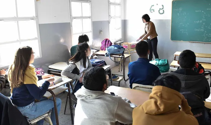 estudiantes secundarios