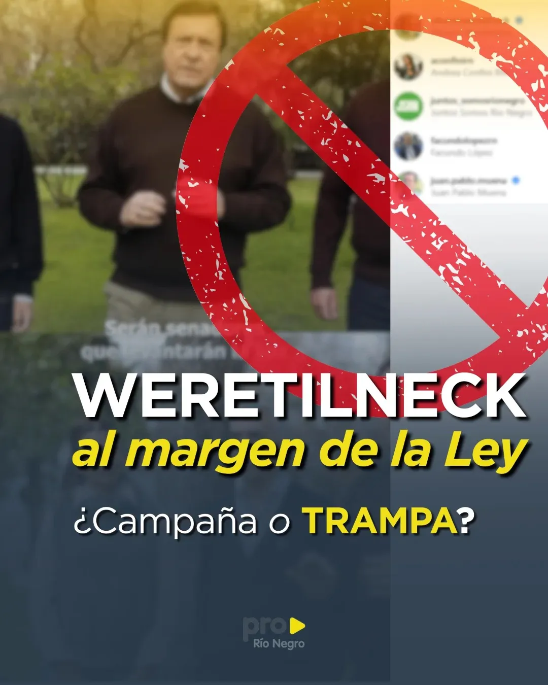 PRO denuncia