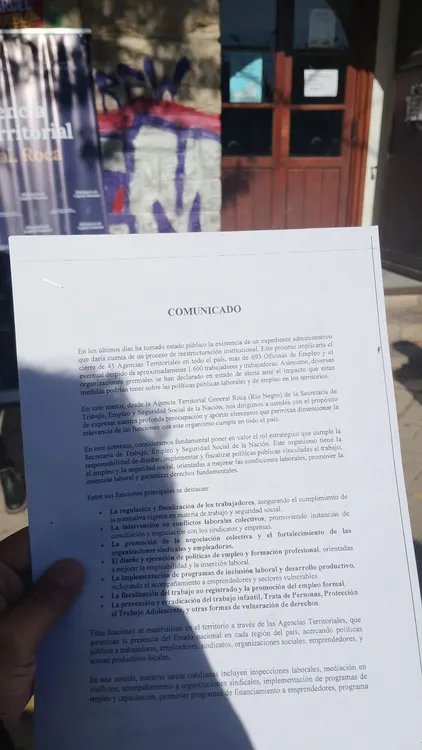 comunicado CTA A Fiske