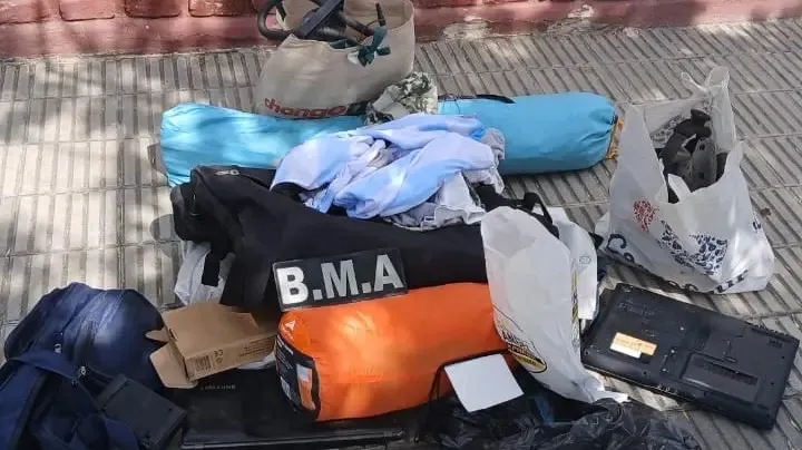 detenido BMA objetos