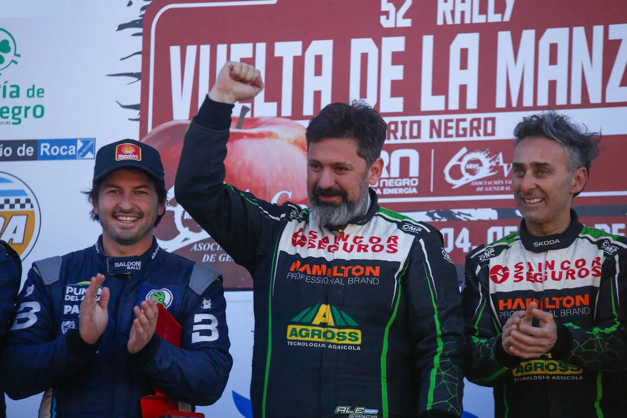rally Manzana Cancio ganador