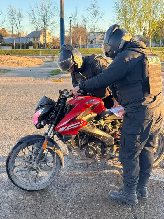 BMA moto recuperada