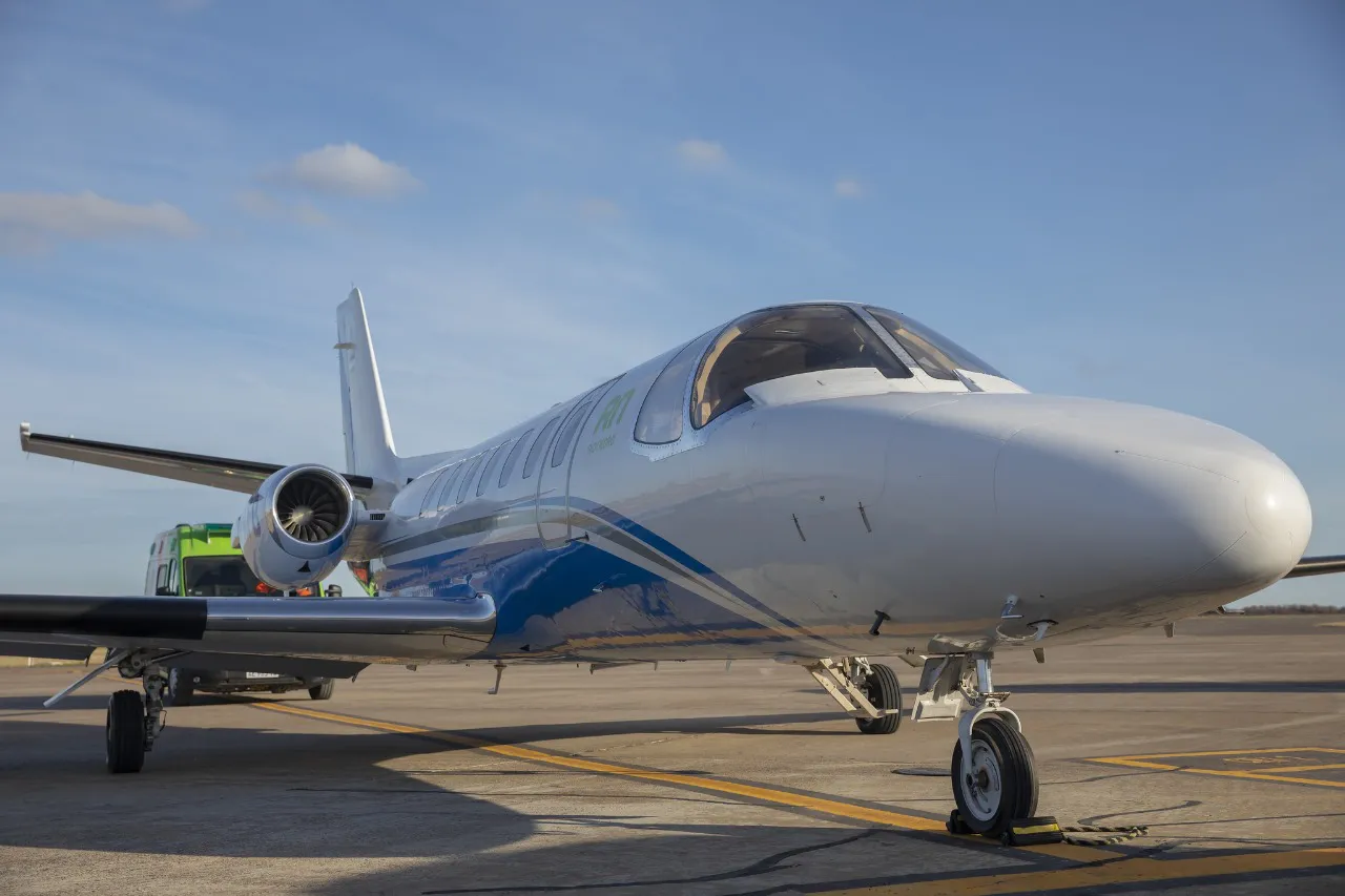 avión sanitario RN