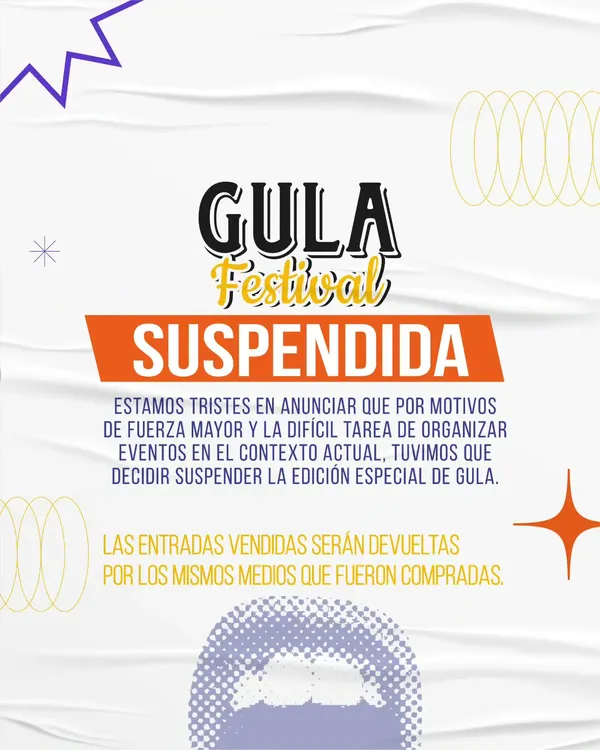 GULA SUSPENDIDO