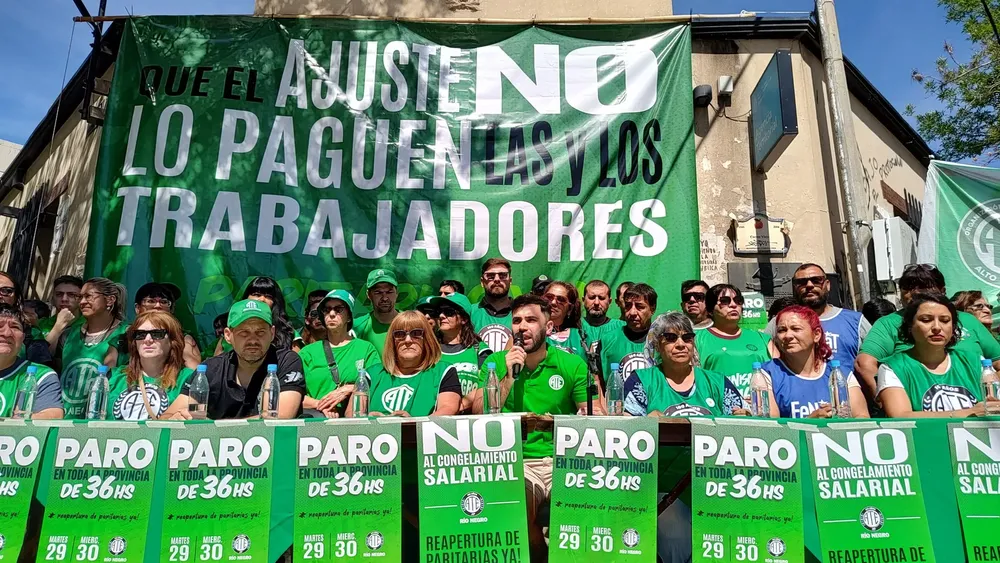 ATE paro conferencia