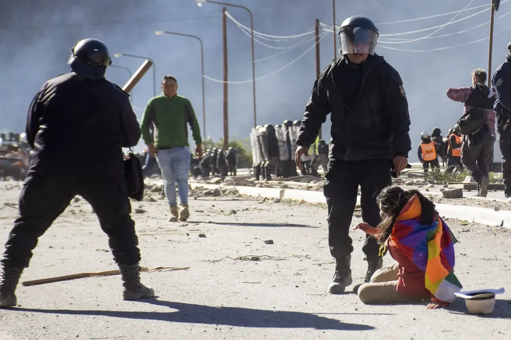 represión en Jujuy
