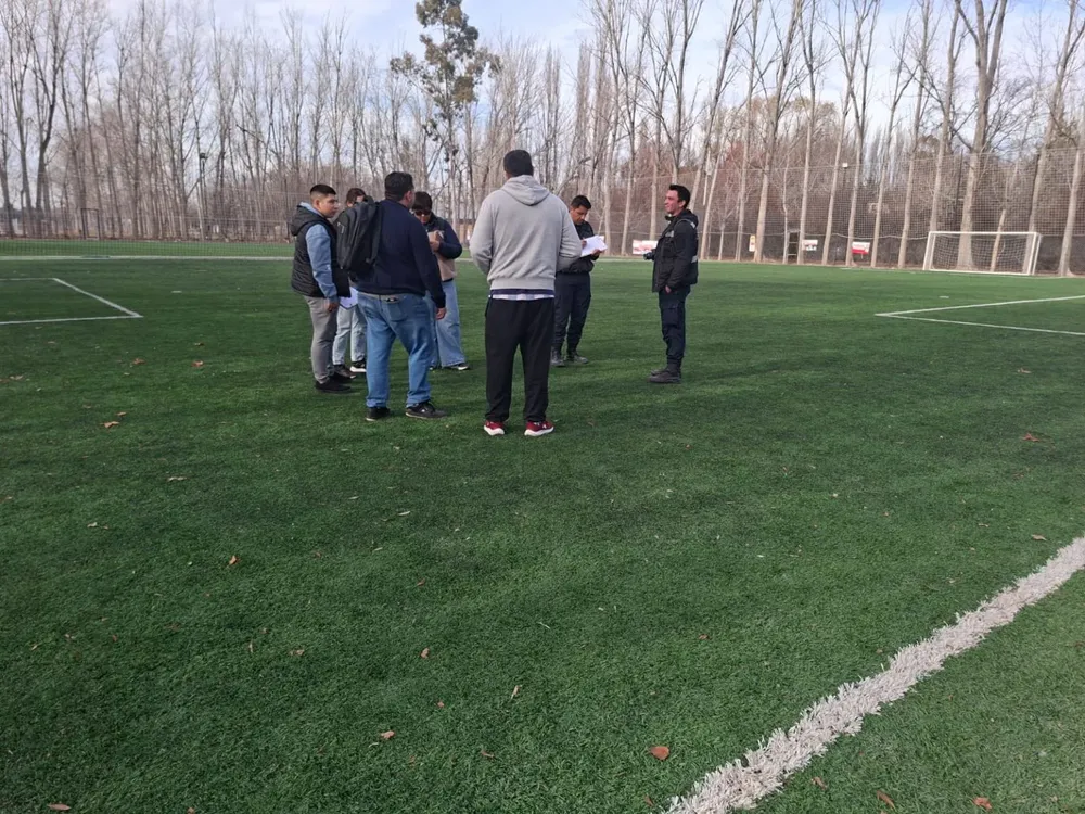 policia disparo cancha