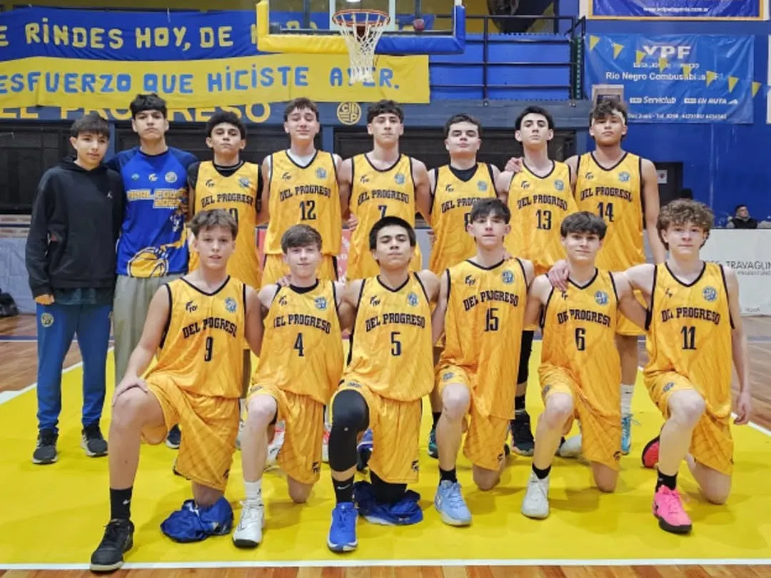 basquet U15 progre equipo