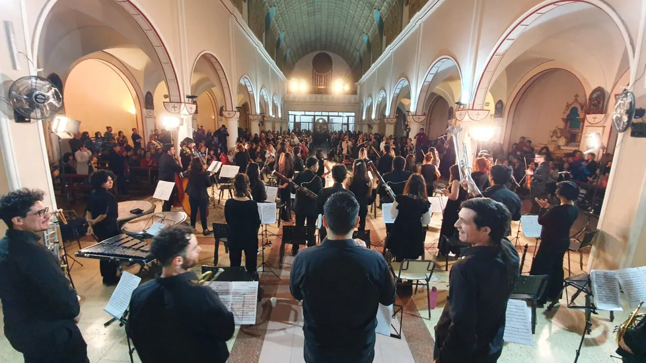 orquesta en la catedral