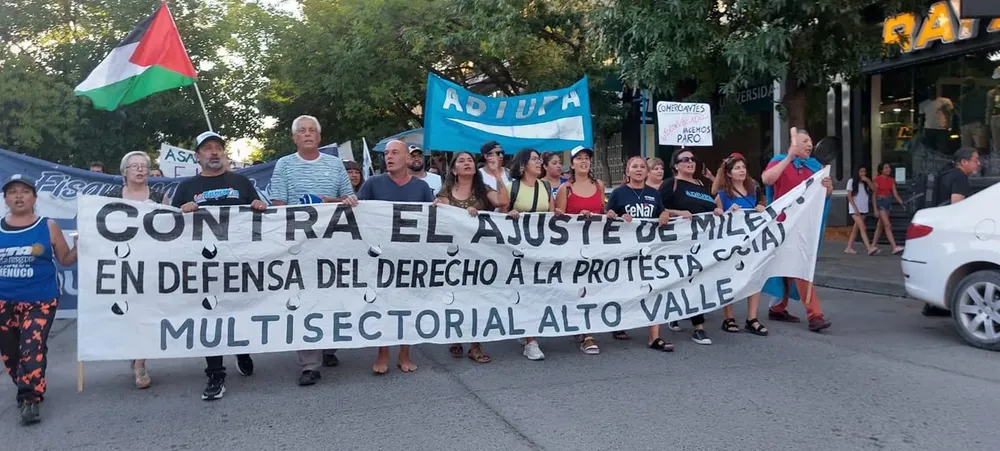 movilización ley ómnibus