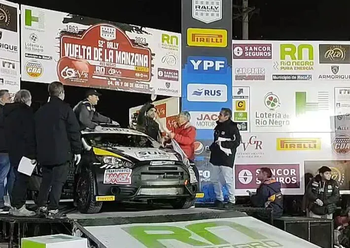 largada simbólica Madero Bariloche