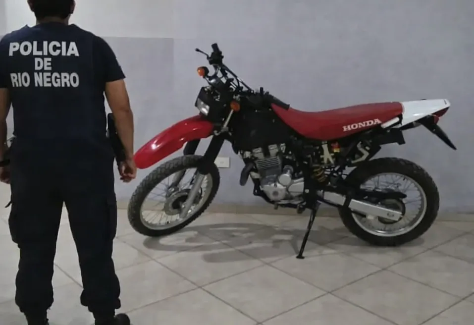 moto recuperada
