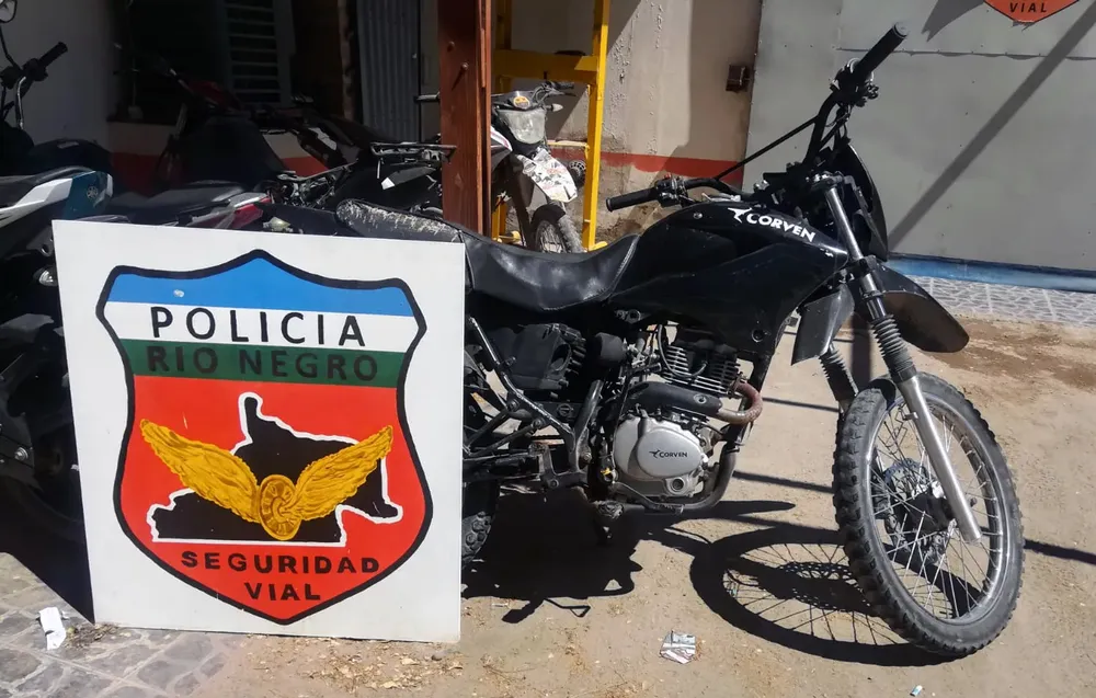 moto secuestrada