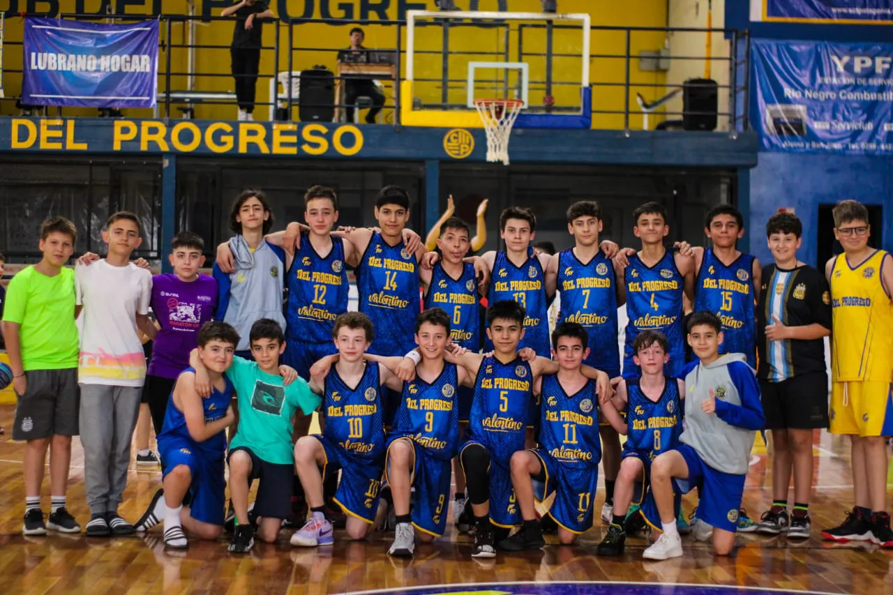 u13 básquet del progreso