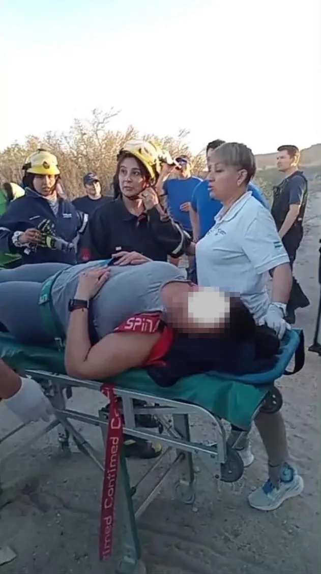 mujer accidentada Paso Córdoba