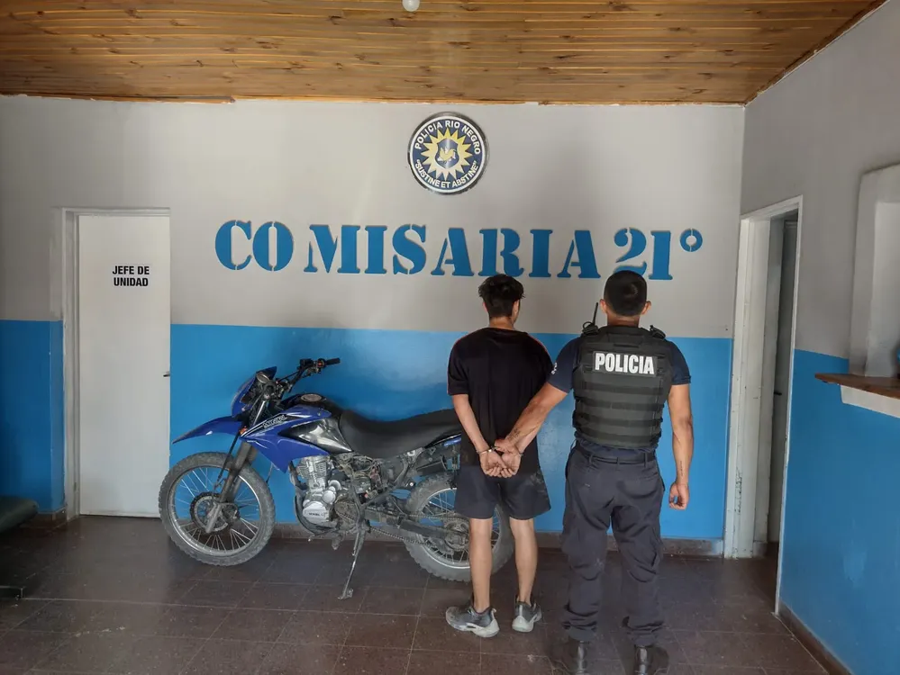 detenido moto robada2