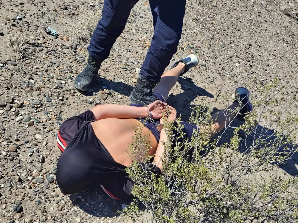 detenido moto robada