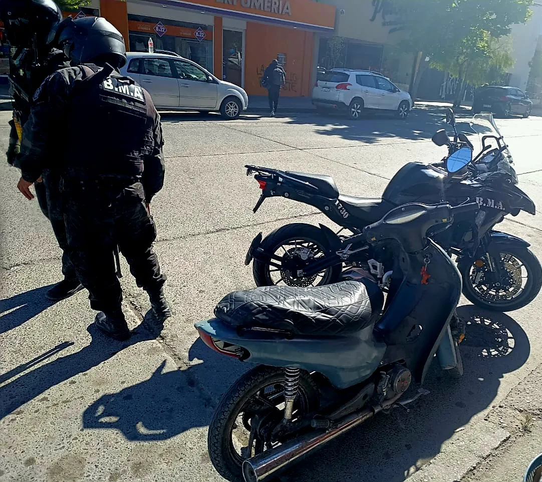 moto recuperada BMA