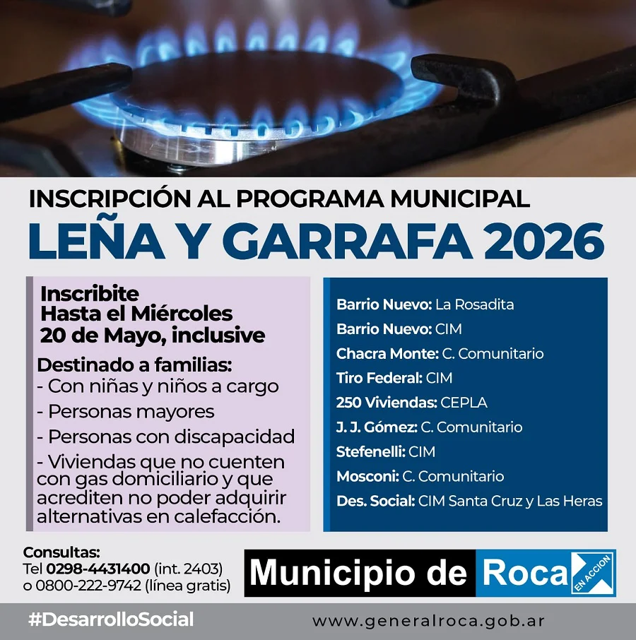 leña y garrasa
