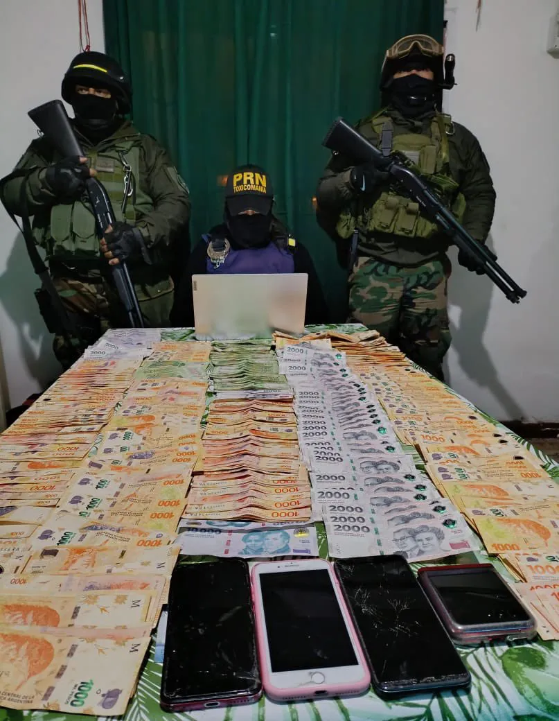 operativo droga Allen