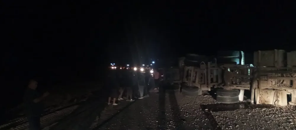 vuelco camión ruta 6