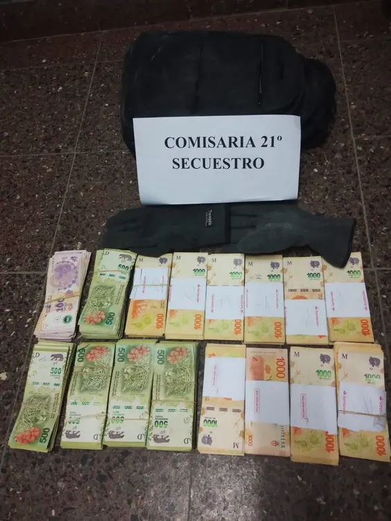 dinero robado
