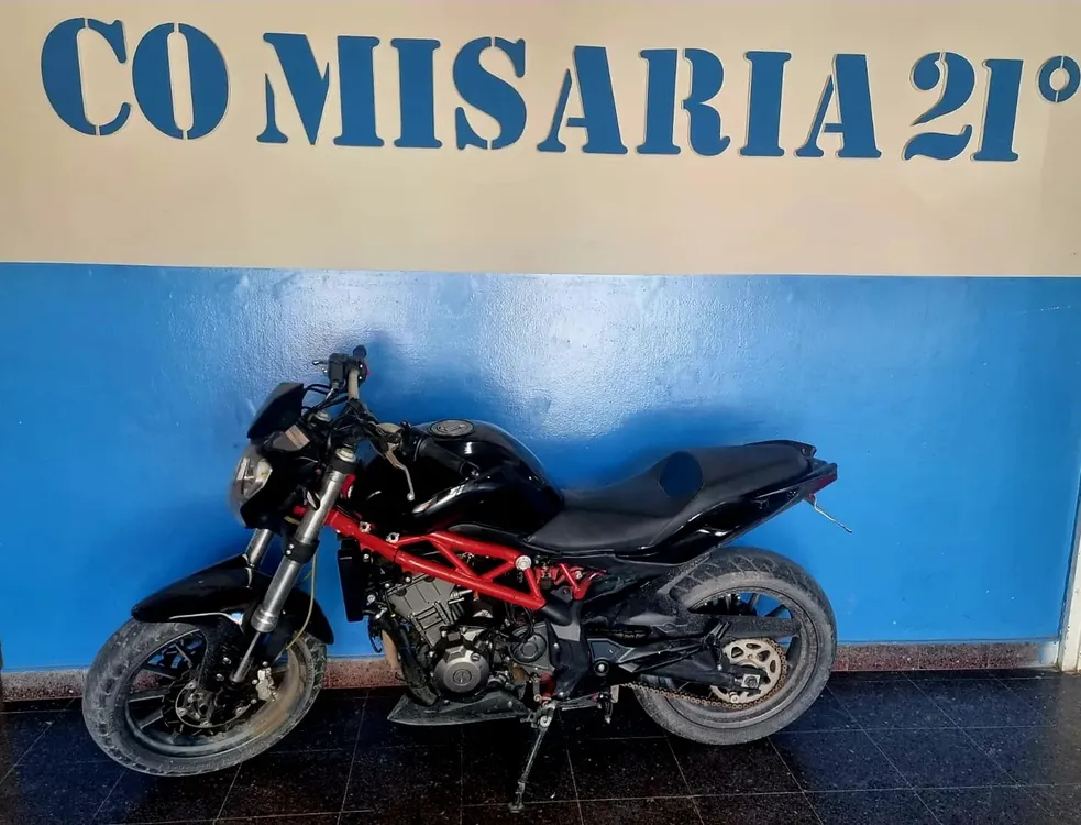 moto robada recuperada